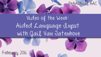 Video of the Week: Aided Language Input with Gail Van Tatenhove