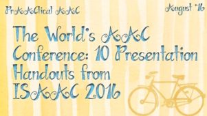 The World’s AAC Conference: 10 Presentation Handouts from ISAAC 2016