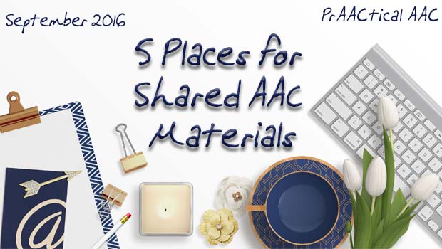 5 Places for Shared AAC Materials