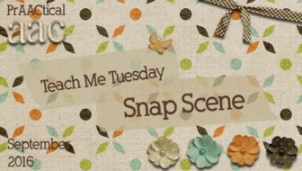 Teach Me Tuesday: Snap Scene and Pathways
