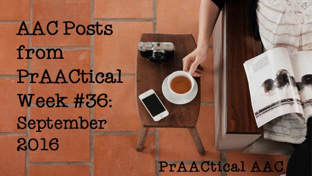 AAC Posts from PrAACtical Week #36: September, 2016
