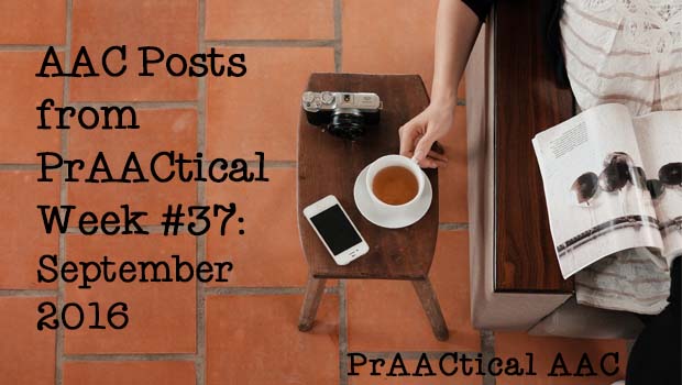 AAC Posts from PrAACtical Week #37: September, 2016