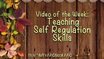 Video of the Week: Teaching Self Regulation Skills