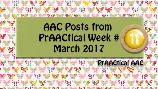 AAC Posts from PrAACtical Week #11: March, 2017