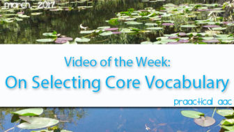 Video of the Week: On Selecting Core Vocabulary