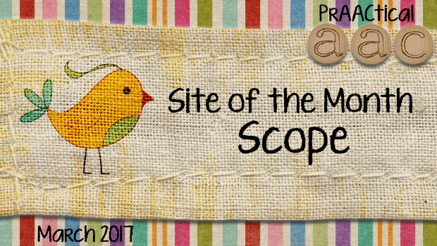 Site of the Month - AAC-related Resources from Scope