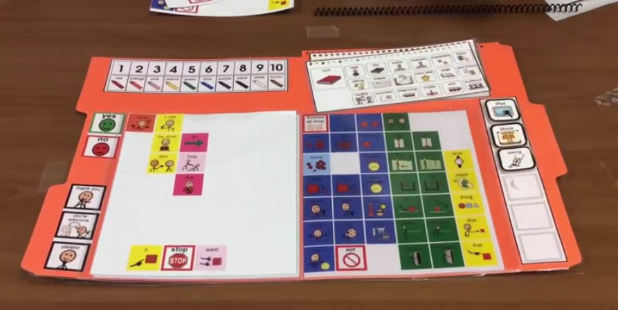 Video of the Week: Make a Core Vocabulary Folder