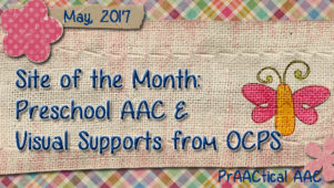Site of the Month: Preschool AAC and Visual Supports