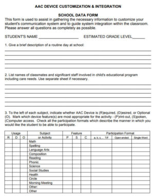 3 Tools for AAC Planning : PrAACtical AAC