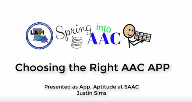 Video of the Week: Choosing the Right AAC App