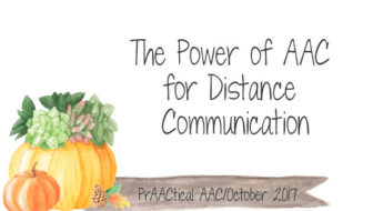 The Power of AAC for Distance Communication