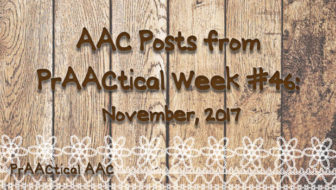 AAC Posts from PrAACtical Week #46: November, 2017
