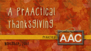 A PrAACtical Thanksgiving