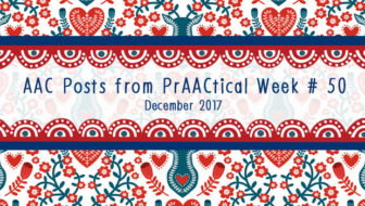 AAC Posts from PrAACtical Week #50: December, 2017