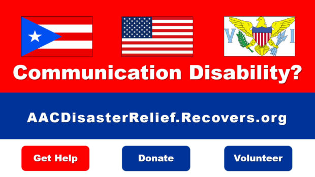When Disaster Strikes: USSAAC's Response to Families with AAC Needs
