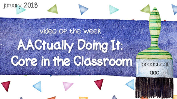Video of the Week --- AACtually Doing It: Core in the Classroom