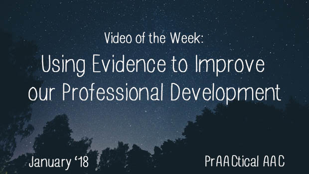 Video of the Week: Using Evidence to Improve our Professional Development