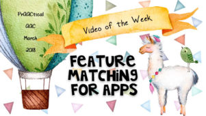 Video of the Week: Feature Matching for Apps