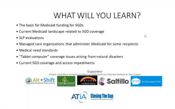 Video of the Week: Medicaid Funding for SGDs