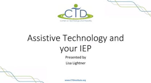 Video of the Week: AT in the IEP