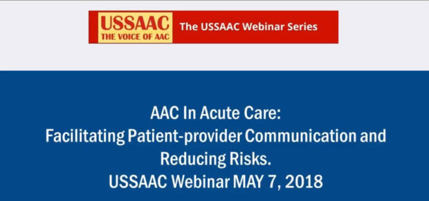 Video of the Week: AAC in Acute Care