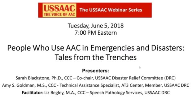 Video of the Week: AAC in Emergency Situations - Tales from the Trenches