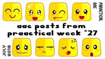 AAC Posts from PrAACtical Week # 27 - July 2018