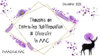 Thoughts on Embracing Multilingualism and Diversity in AAC
