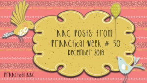 AAC Posts from PrAACtical Week # 50: December 2018