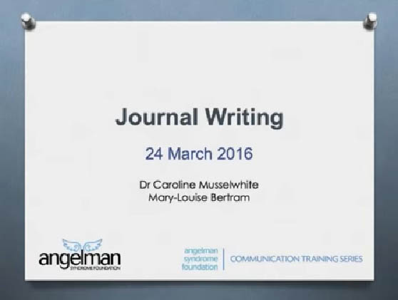 Video of the Week: Journal Writing & AAC