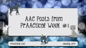 AAC Posts from PrAACtical Week #1: January 2019