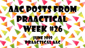 AAC Posts from PrAACtical Week #26 - June 2019