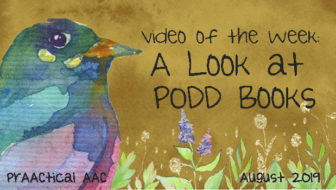 Decorative image with title: Video of the Week: A Look at PODD Books