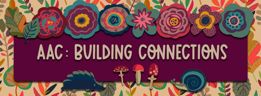 Decorative Image with text: AAC-Building Connections