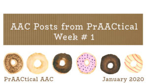AC Posts from PrAACtical Week #1: January 2020