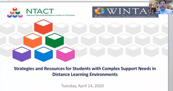 Video of the Week: Strategies & Resources for Students with Complex Support Needs in Distance Learning Environments