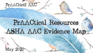 PrAACtical Resources: ASHA’s AAC Evidence Map