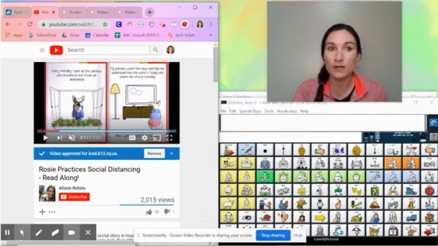 Video of the Week: Tech Tips for Modeling in Tele-AAC Activities