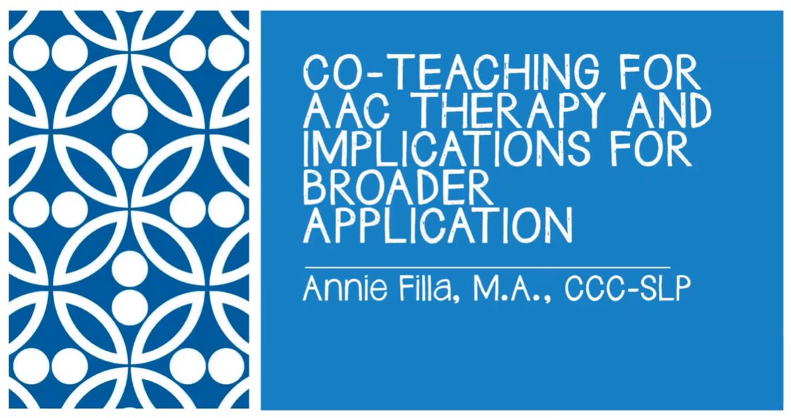 Video of the Week: Co-Teaching in AAC 