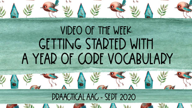 Video of the Week: A Year of Core Vocabulary
