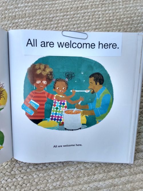 TELL ME About It: AAC Learning with ‘All Are Welcome’!
