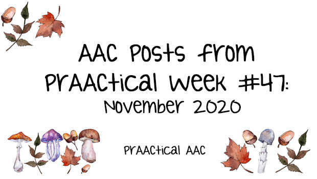 AAC Posts from PrAACtical Week #47: November 2020