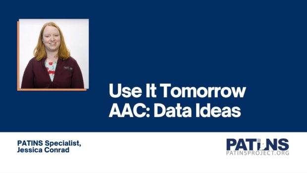 Video of the Week: Use It Tomorrow Tools for Data Collection in AAC