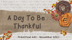 A Day To Be Thankful