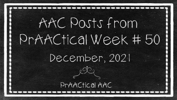 AAC Posts from PrAACtical Week # 50: December 2021