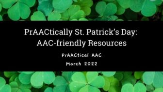 PrAACtically St. Patrick’s Day: AAC-friendly Resources