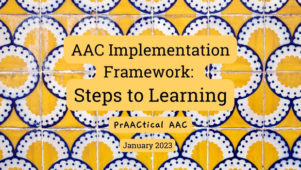 AAC Implementation Framework: Steps to Learning