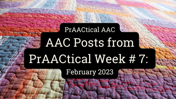 AAC Posts from PrAACtical Week # 7: February 2023