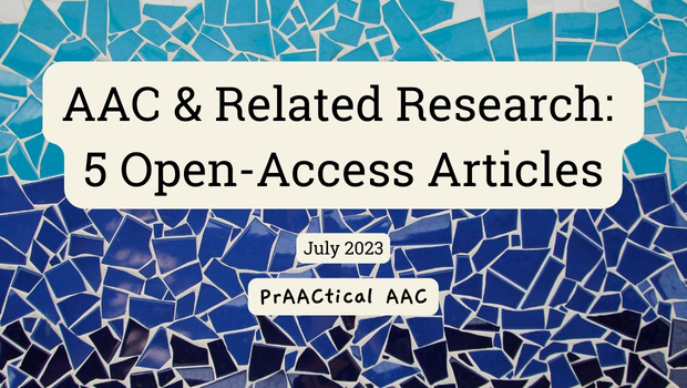 AAC and Related Research: 5 Open-Access Articles