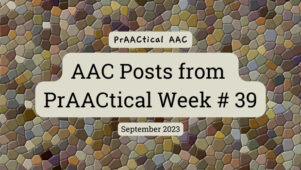 AAC Posts from PrAACtical Week # 39: September 2023